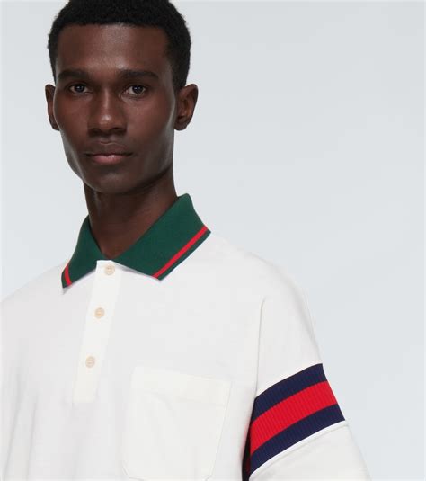 pañalera gucci clon|GUCCI Cotton Jersey Polo .